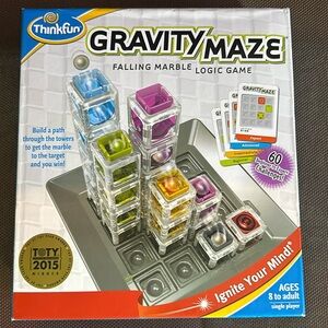 Gravity, maze, falling marble logic game new